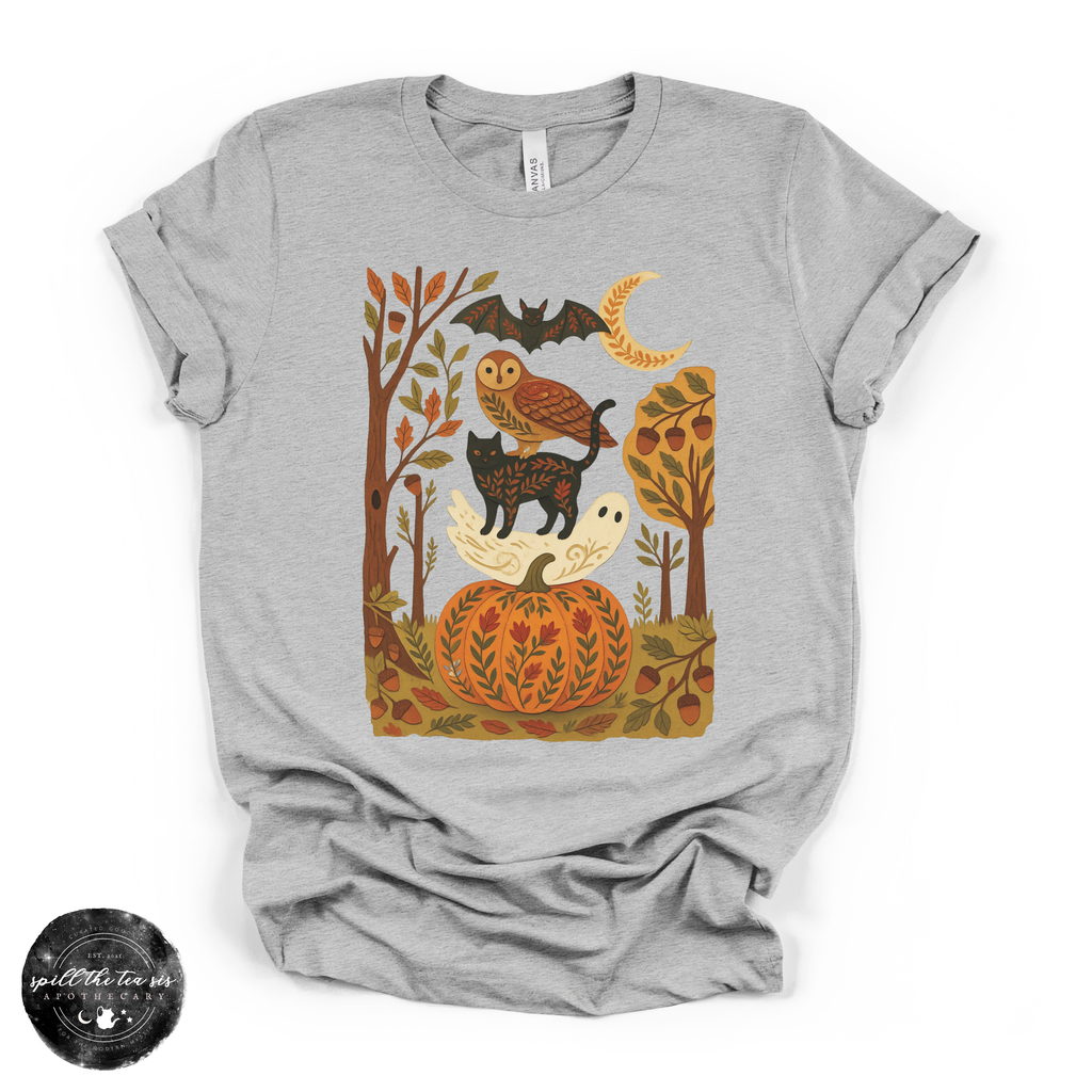 Fall Stack Tee | Cozy Autumn Icons Graphic T-Shirt