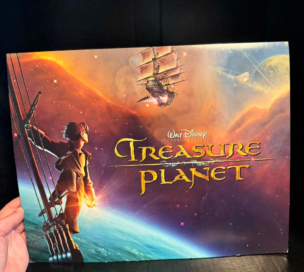 Disney Treasure Planet Exclusive Lithograph Portfolio Set of 4 Prints