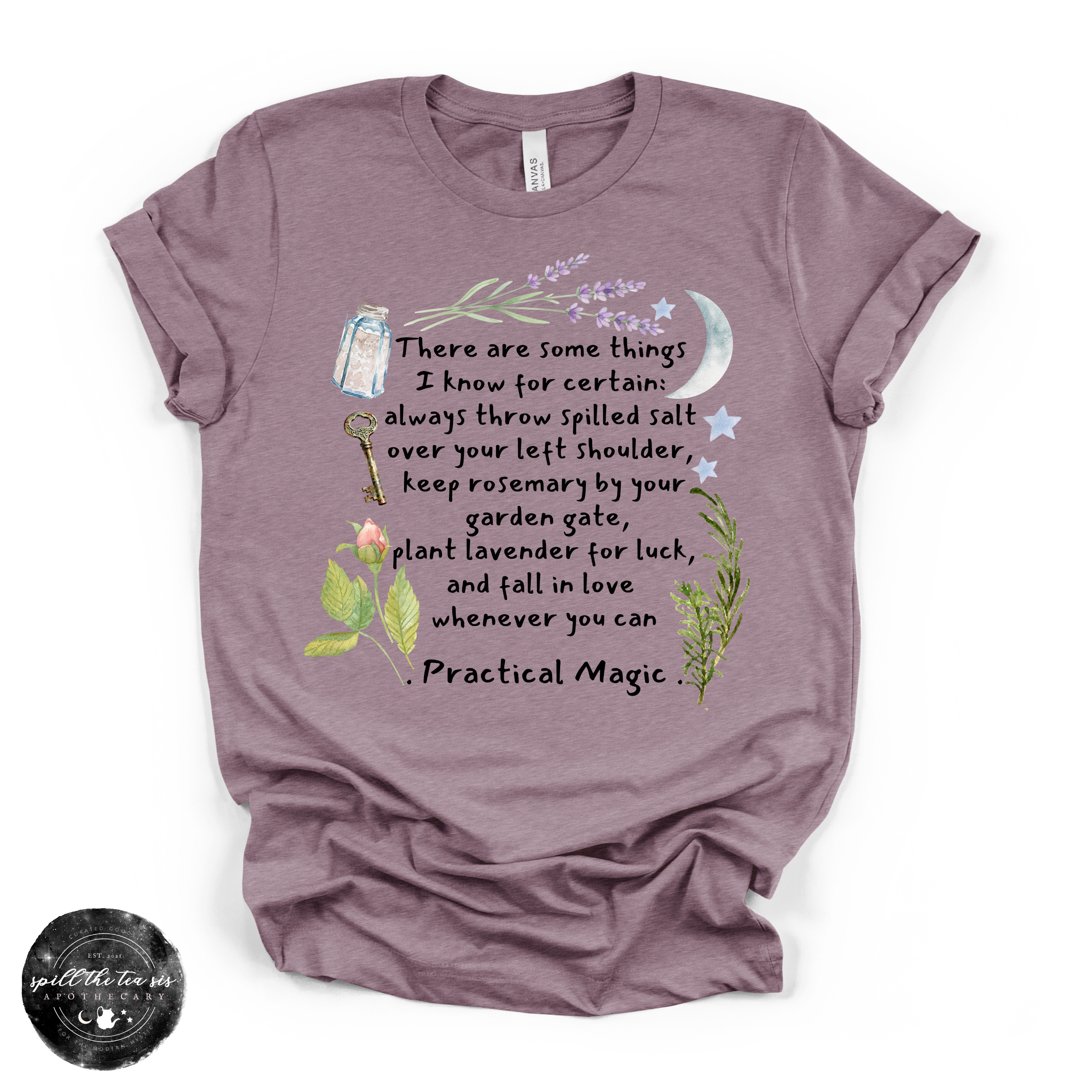 Practical Magic Quote Tee  (BLACK DESIGN) | Witchy Graphic T-Shirt