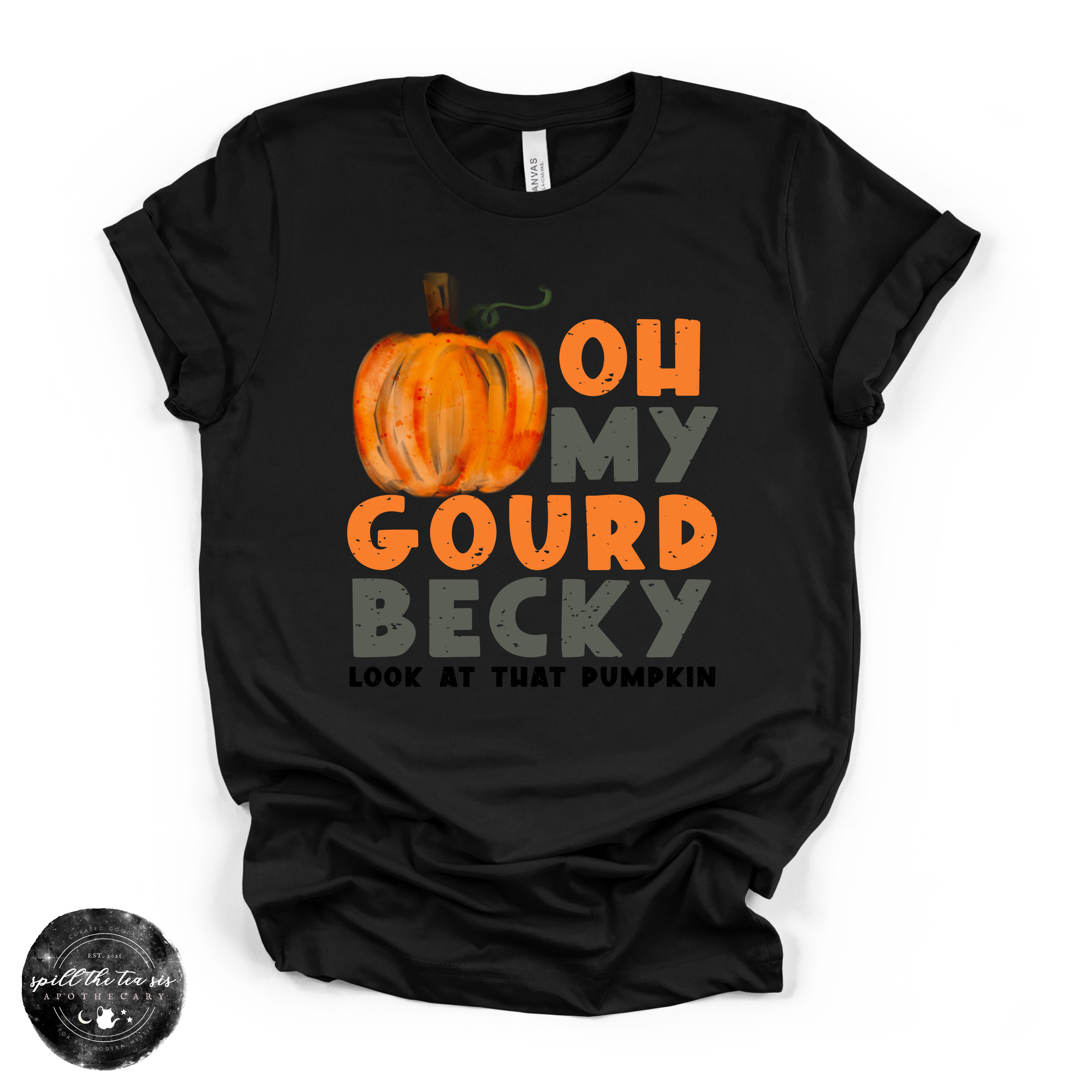 Oh My Gourd, Becky Tee | Funny Pumpkin Fall Graphic T-Shirt