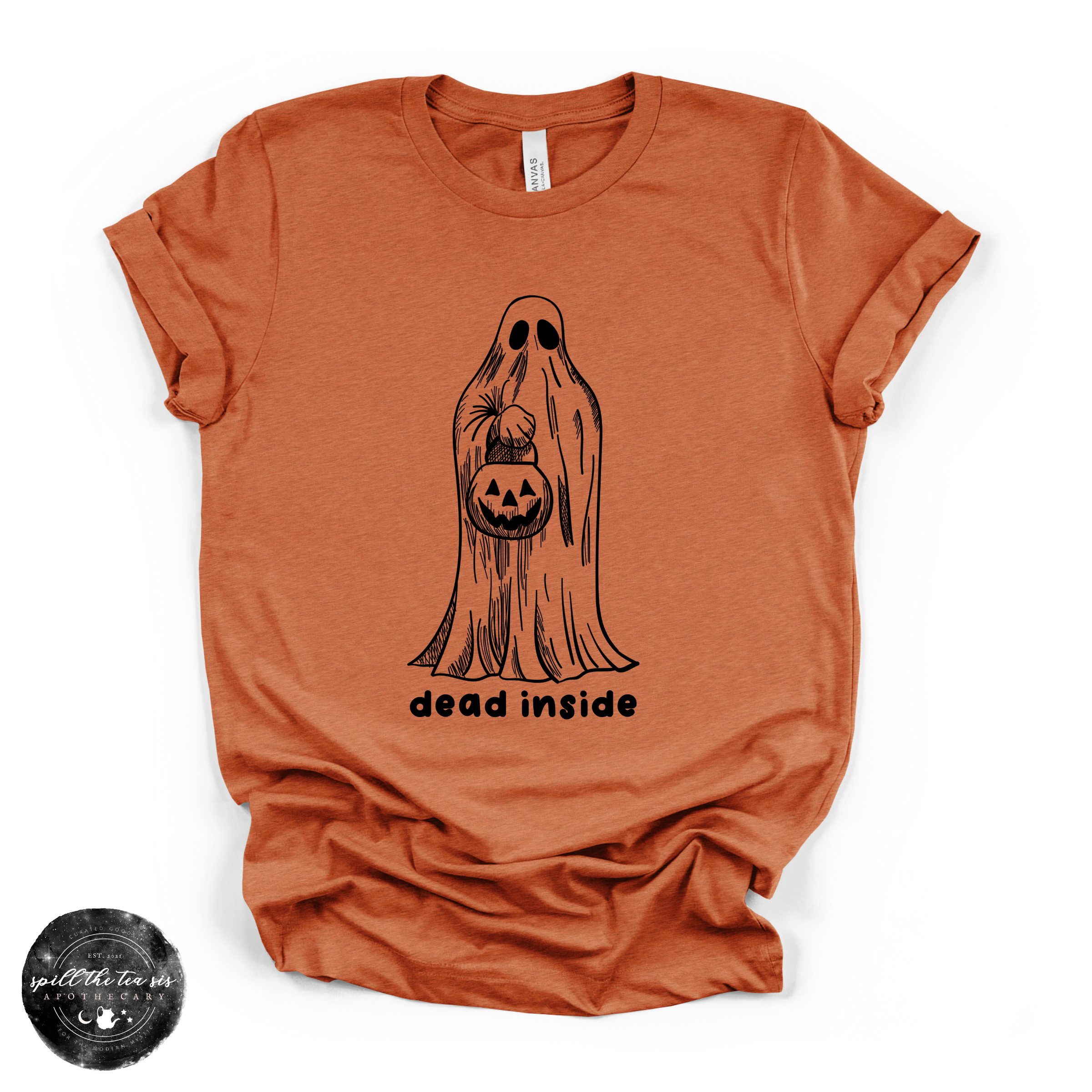 Dead Inside Tee | Funny Gothic Halloween Graphic T-Shirt