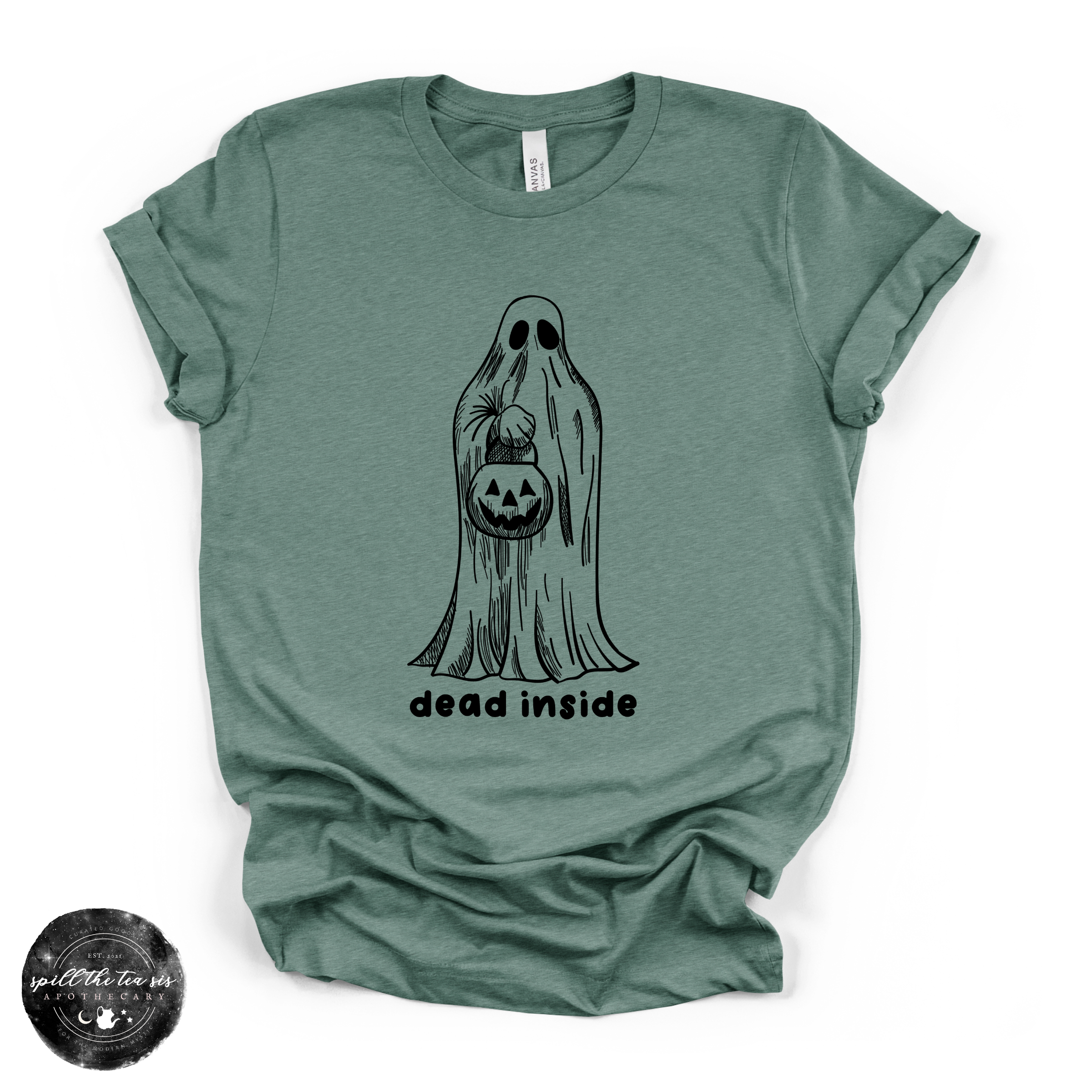 Dead Inside Tee | Funny Gothic Halloween Graphic T-Shirt