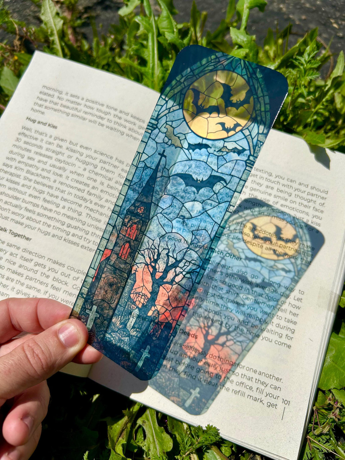 Gothic Graveyard Bookmark