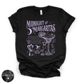 Midnight Margaritas Spell Tee | Witchy Cocktail Graphic T-Shirt