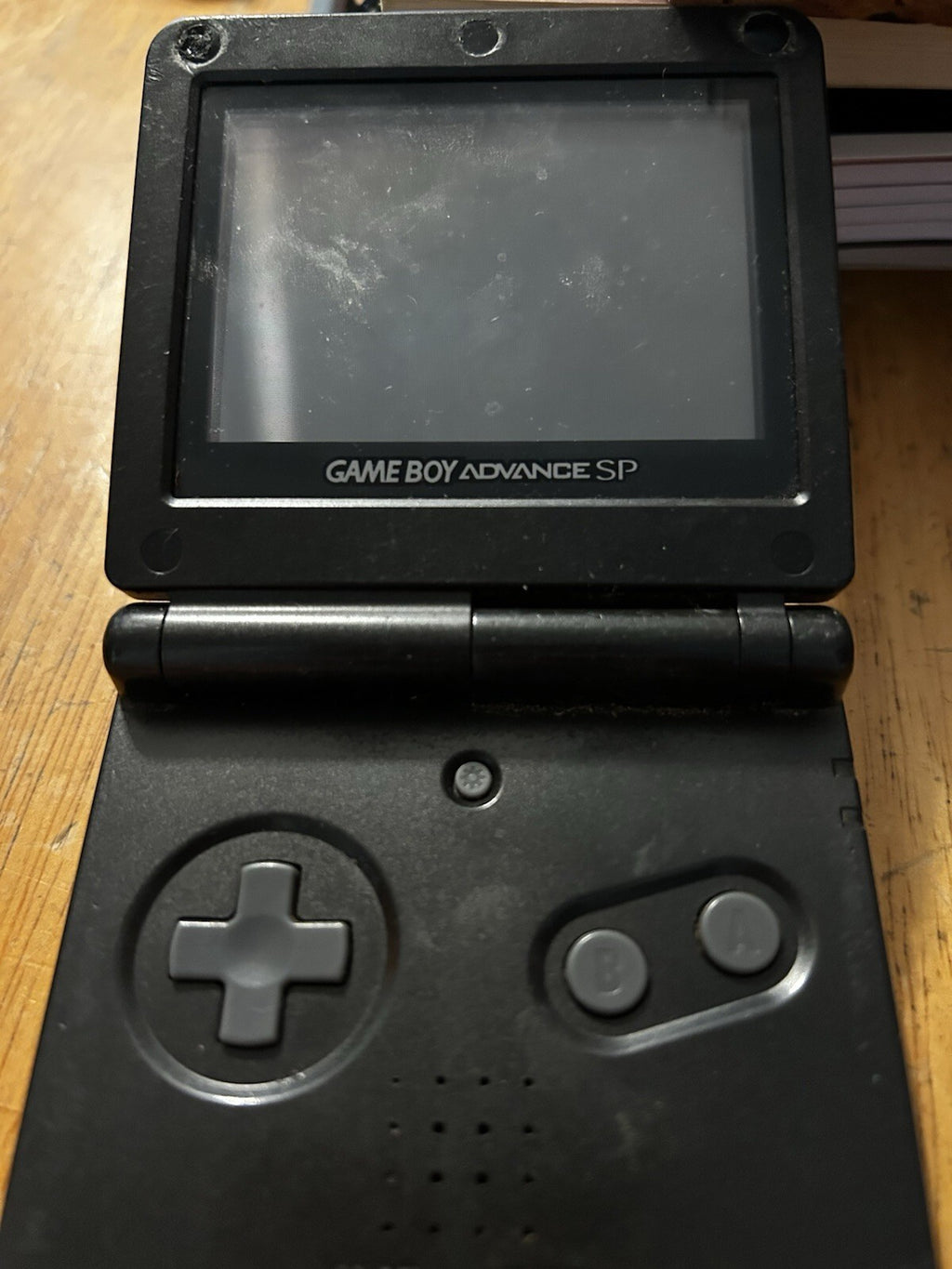 Nintendo Game Boy Advance SP Black Handheld System Console for GBA Platform
