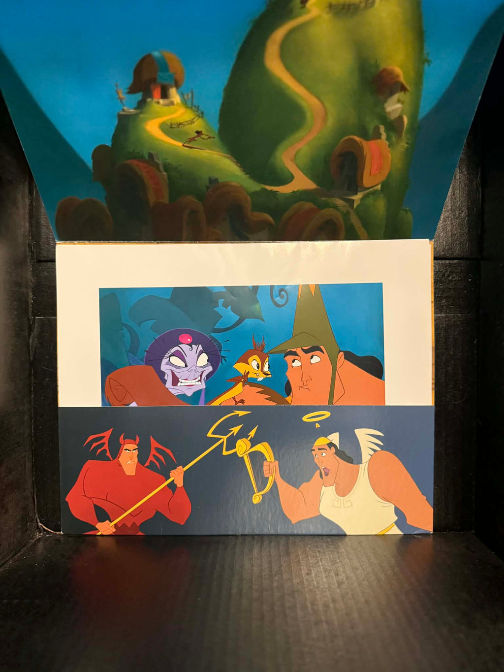 Disney The Emperor’s New Groove Exclusive Lithograph Portfolio Set of 4