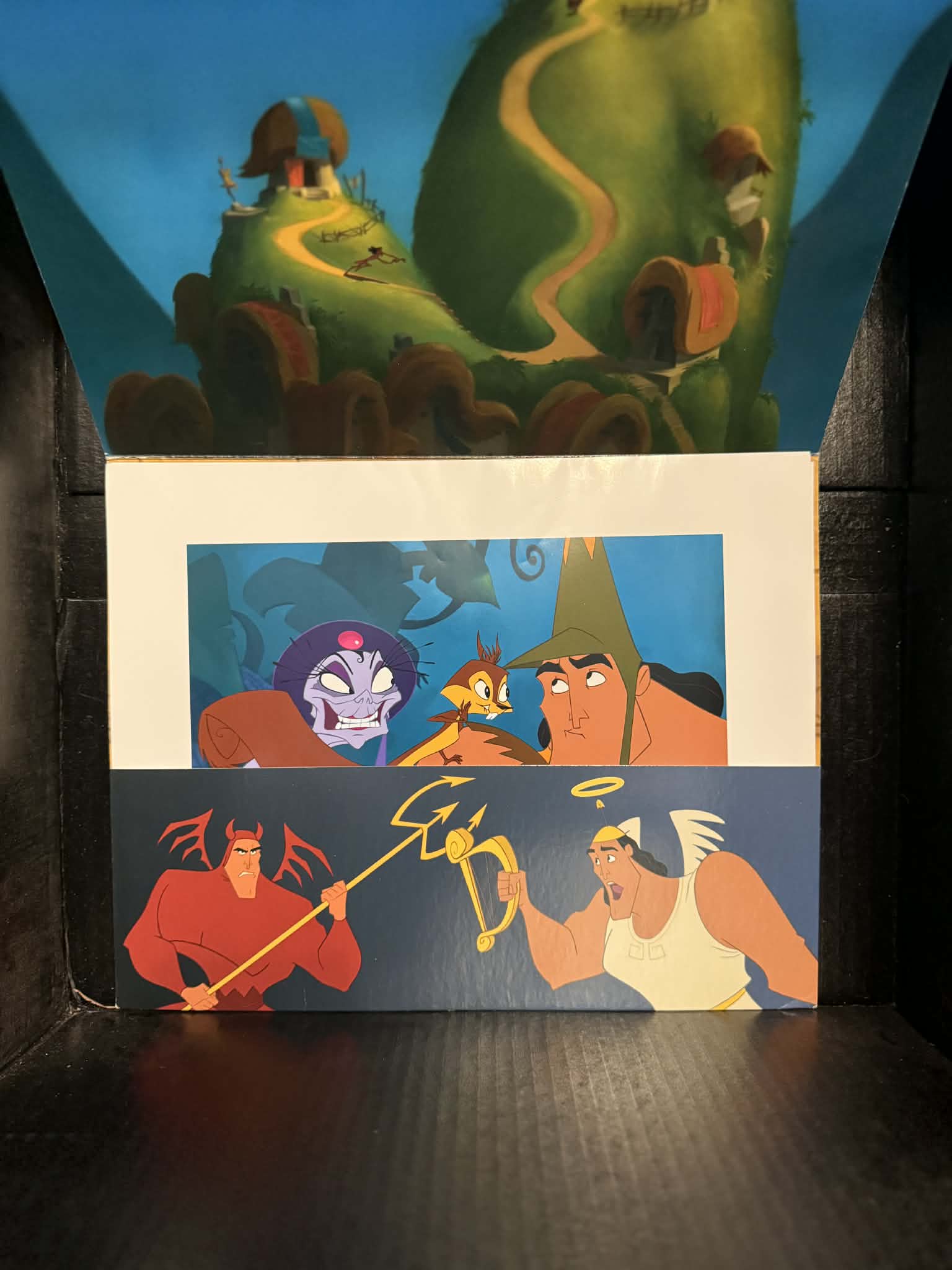 Disney The Emperor’s New Groove Exclusive Lithograph Portfolio Set of 4