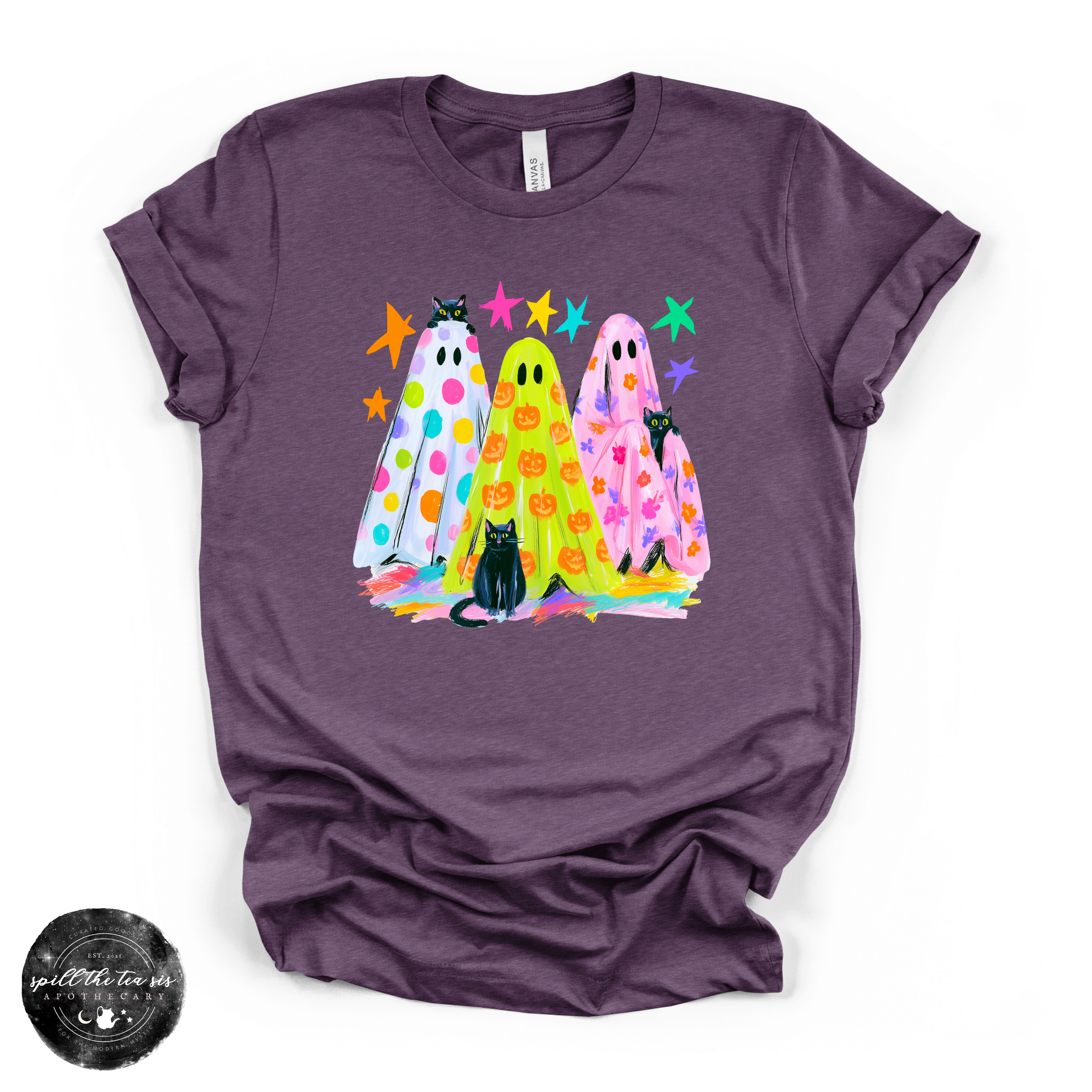 Silly Ghosts Tee | Cute Halloween Ghost Graphic T-Shirt