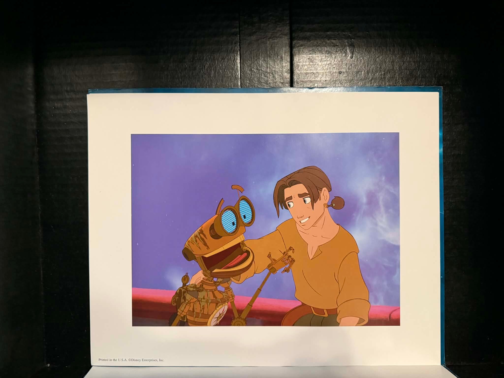 Disney Treasure Planet Exclusive Lithograph Portfolio Set of 4 Prints