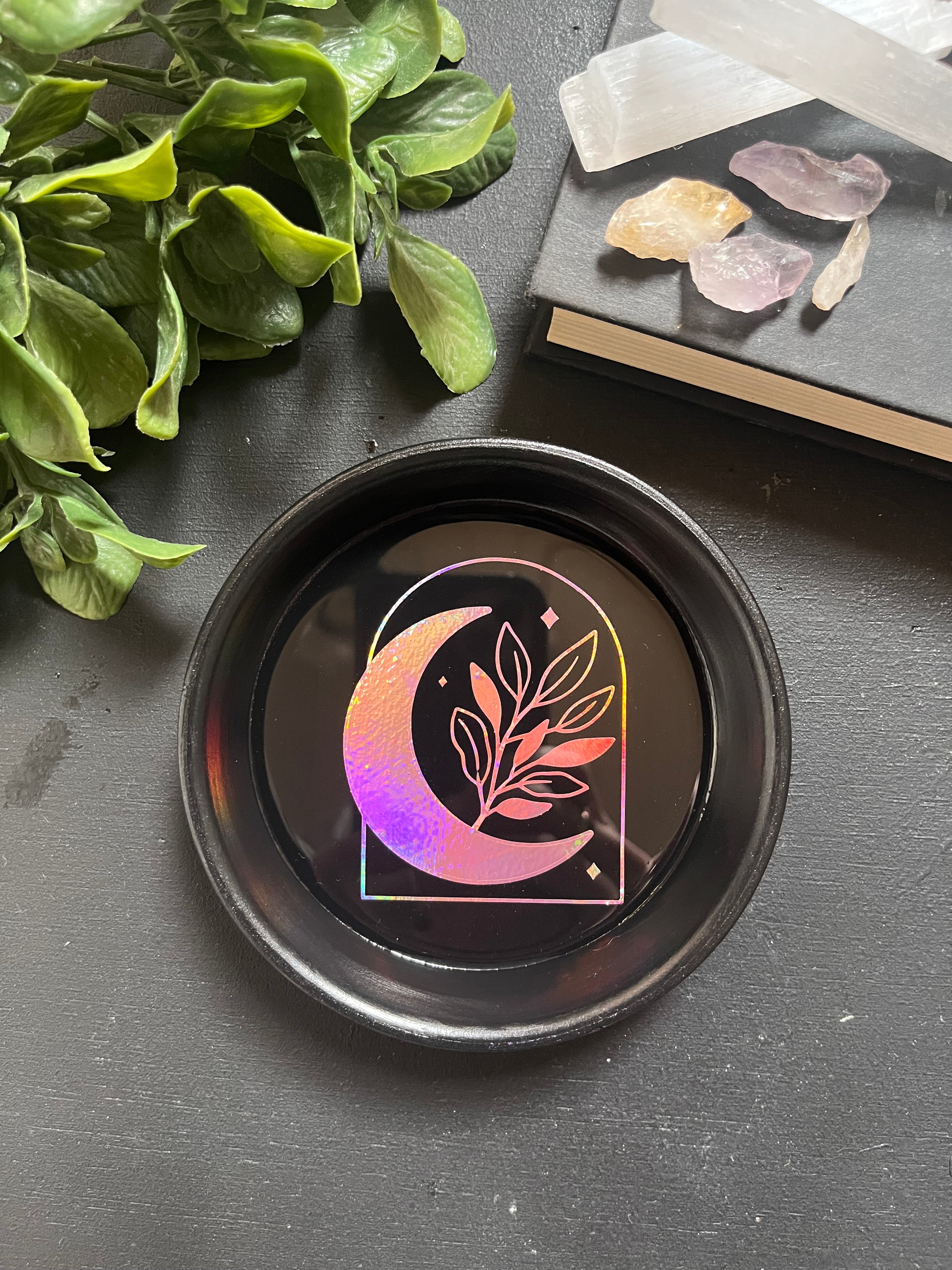 Boho moon tray