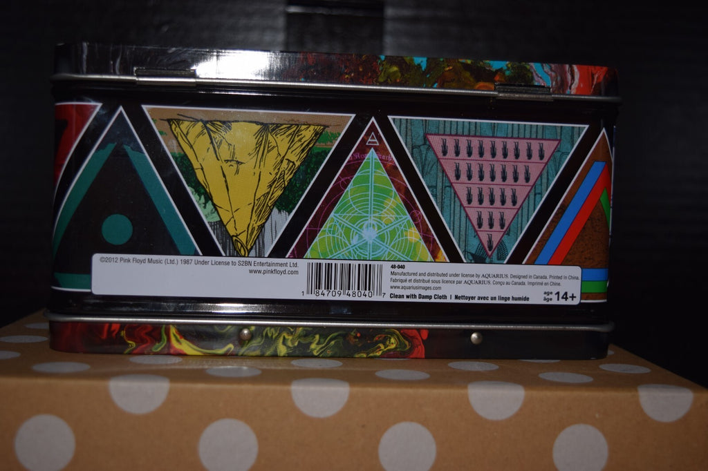 "PINK FLOYD" DARK SIDE OF THE MOON 40TH ANNIVERSARY TIN LUNCH BOX