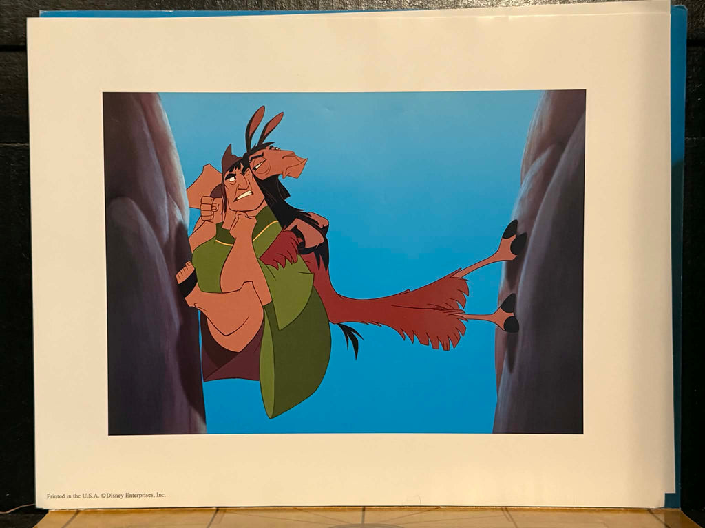 Disney The Emperor’s New Groove Exclusive Lithograph Portfolio Set of 4