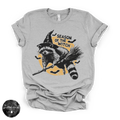 Season of the Witch Raccoon Tee | Witchy Trash Panda Halloween Graphic T-Shirt