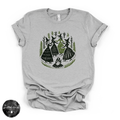 Four Dancing Witches Tee | Moonlit Coven Graphic T-Shirt