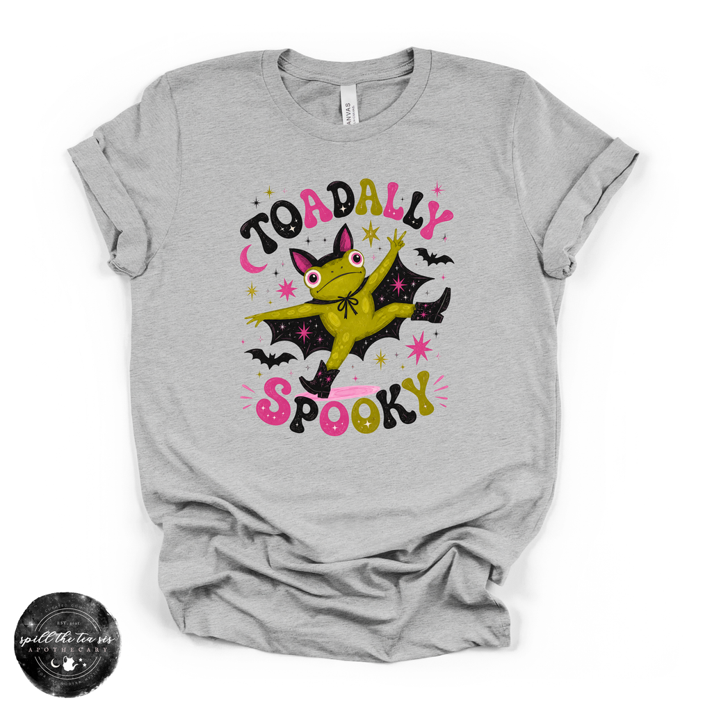 Toadally Spooky Tee | Cute Halloween Toad Graphic T-Shirt