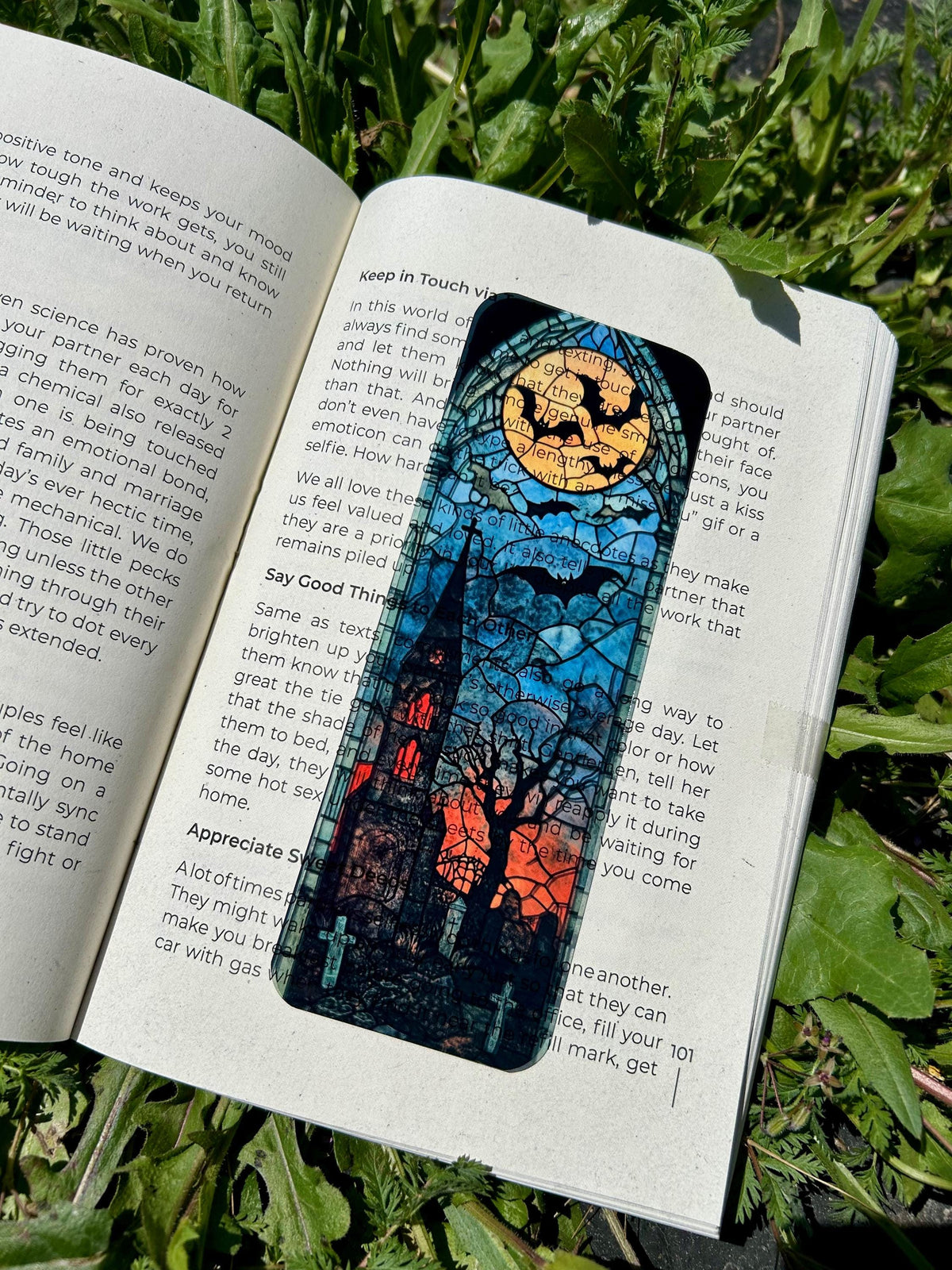 Gothic Graveyard Bookmark