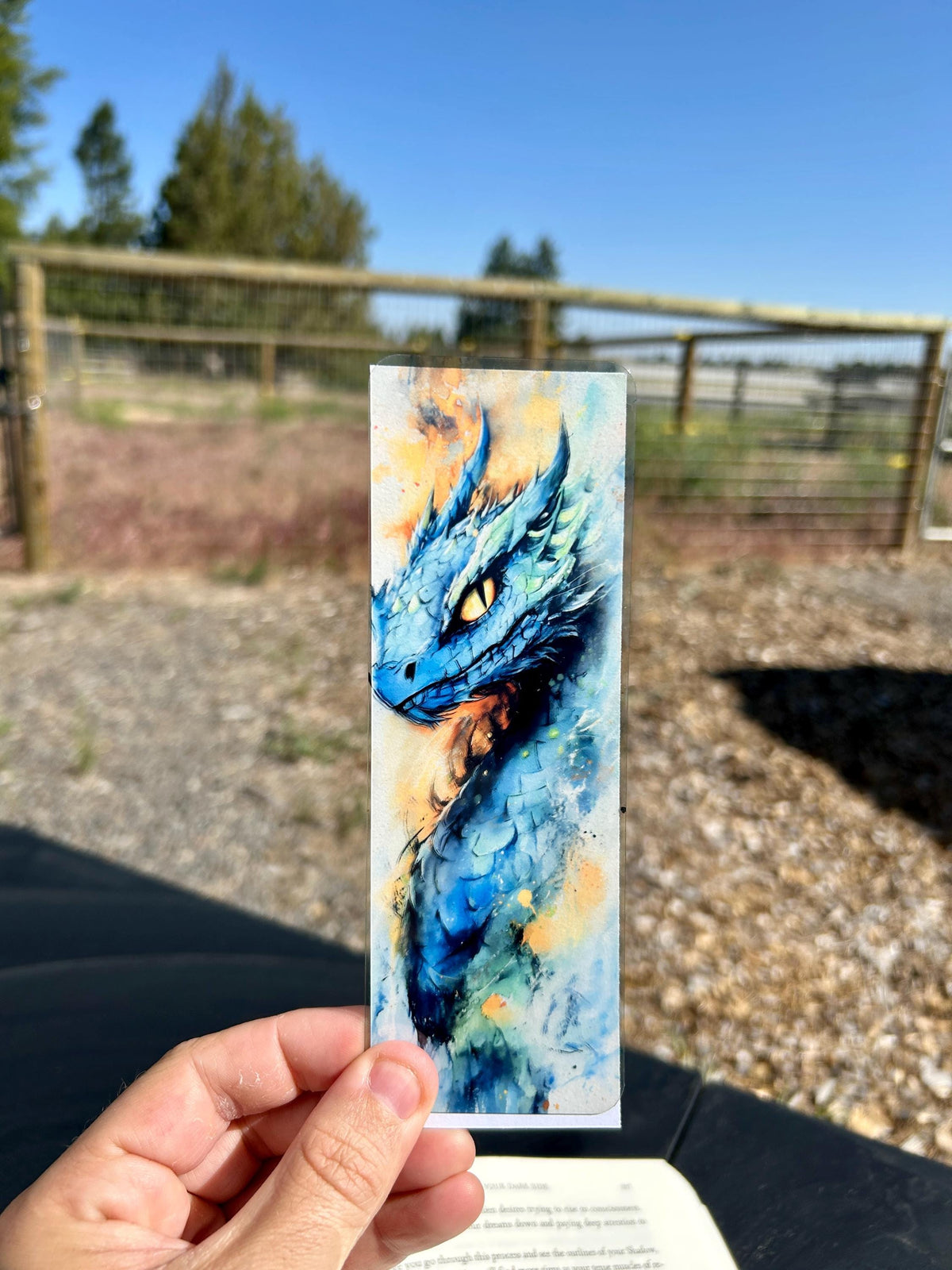 Basilisk Fantasy Bookmark