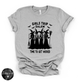 Girls Trip to Salem Tee | Witchy Travel Graphic T-Shirt