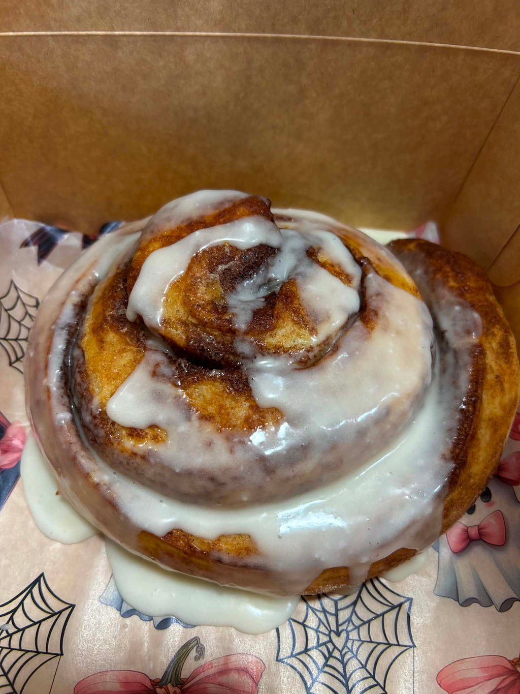 The Witch's Reward Our Signature One-Pound Cinnamon Roll