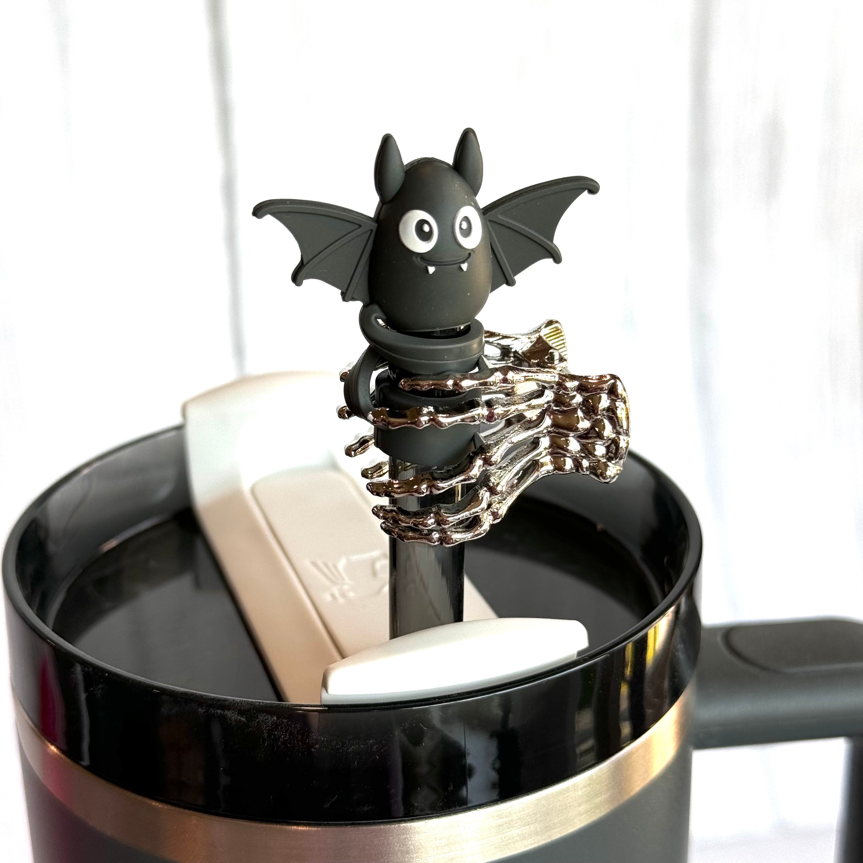 Cutie Bat Straw Topper