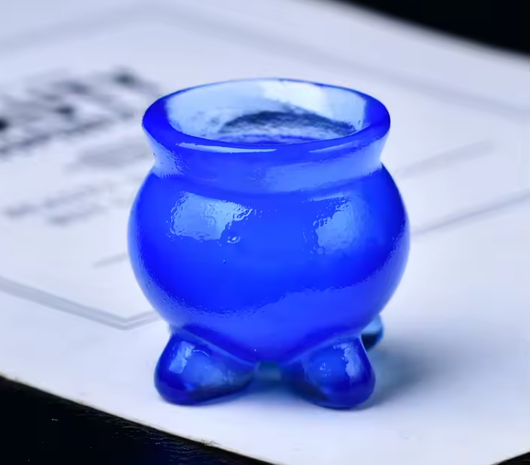 Mini Crystal Cauldrons | Carved Stone Curios