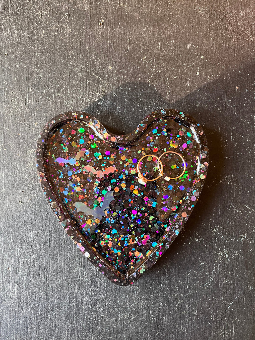 Morticia heart tray