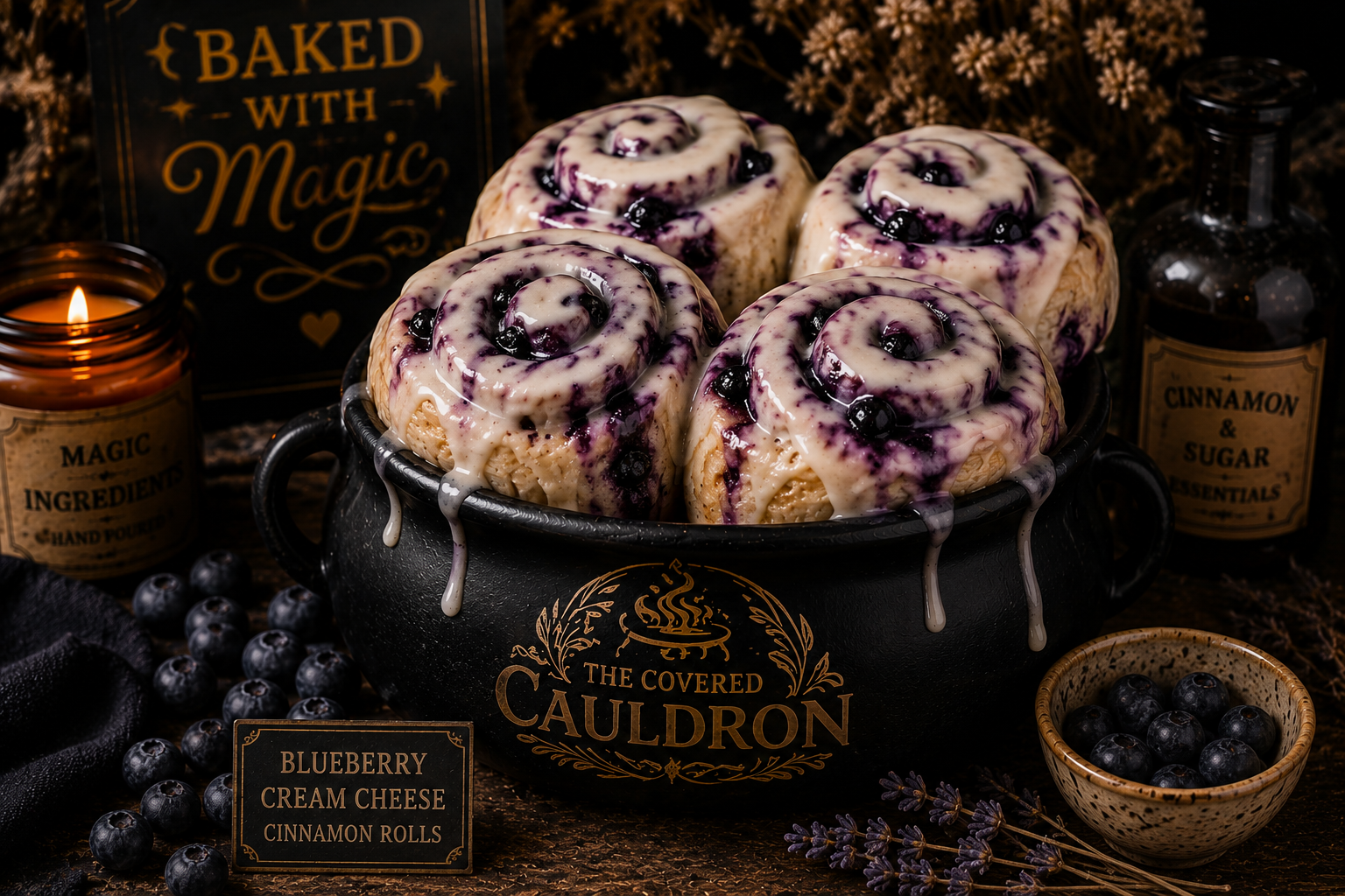 Blueberry Cheesecake Roll | Single