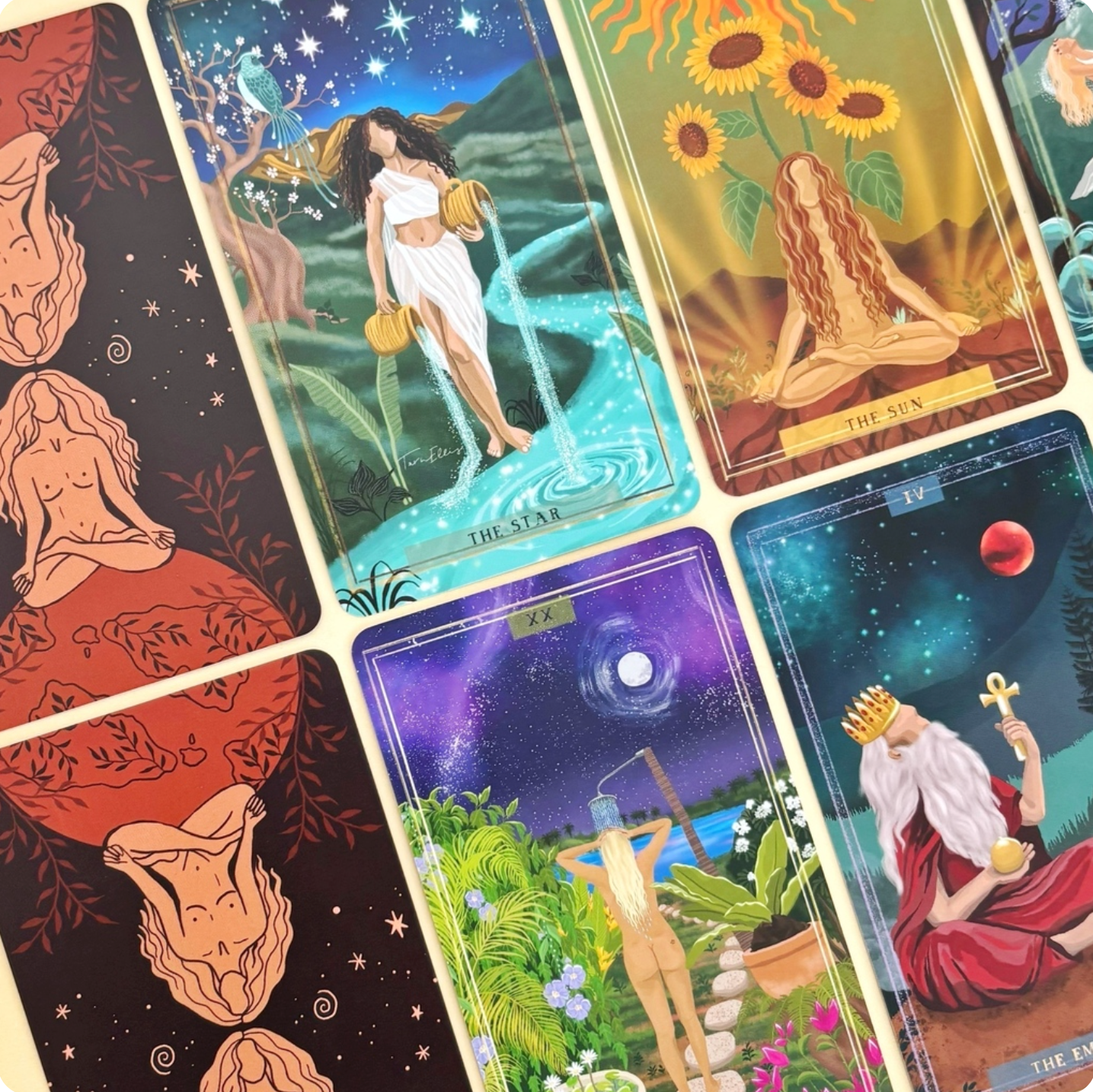Earth Woman Tarot Deck | Mother Nature-Inspired