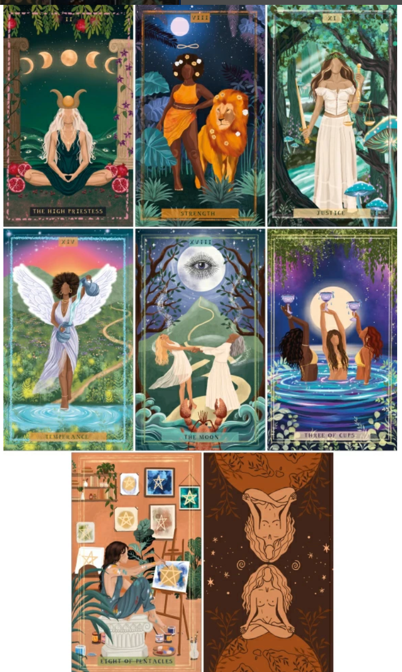 Earth Woman Tarot Deck | Mother Nature-Inspired