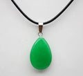 Crystal Teardrop Pendant Necklace