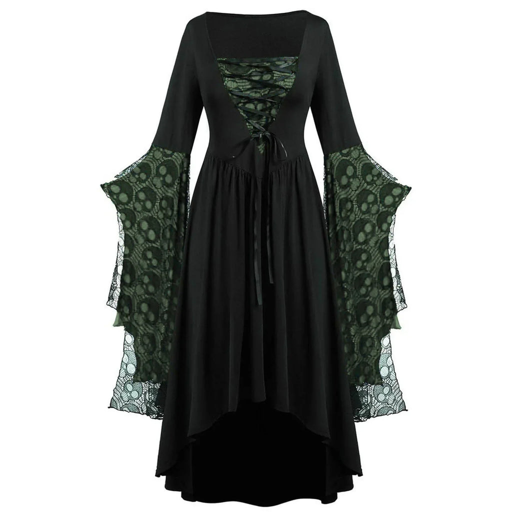 Witchy Skull Costume Dress | Choose Your Color