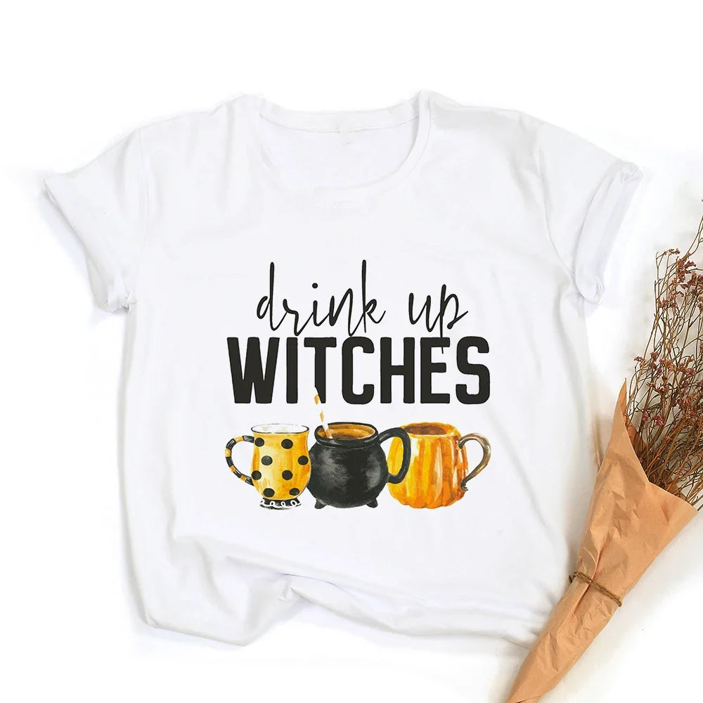 Witchy Quote Crop Top Tees