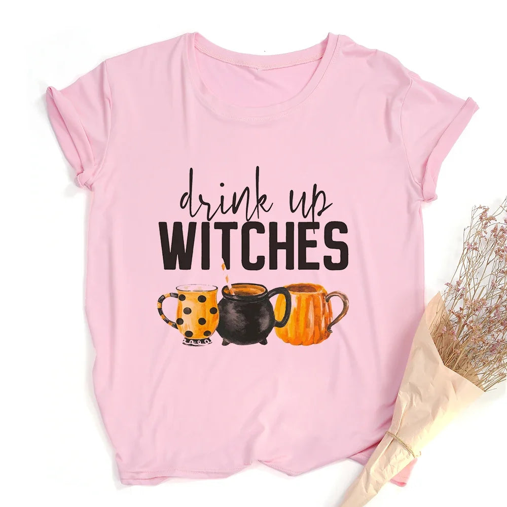 Witchy Quote Crop Top Tees