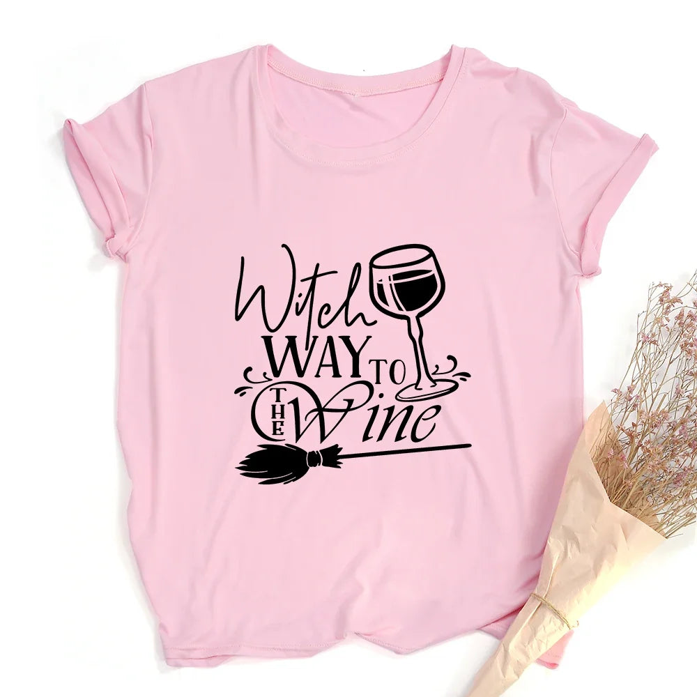 Witchy Quote Crop Top Tees