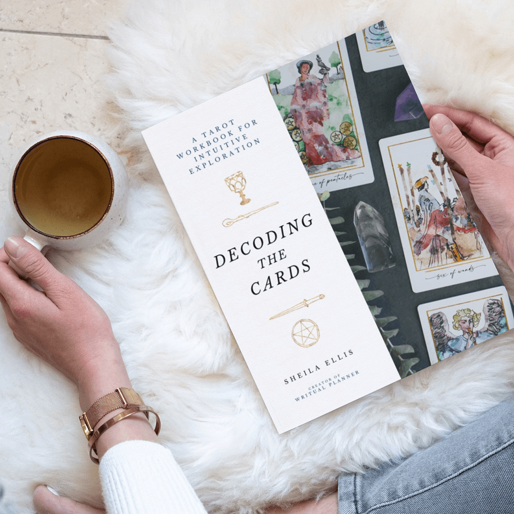 Learn Tarot Bundle: Modern Hue Tarot deck and Decoding the Cards workbook (image 2)