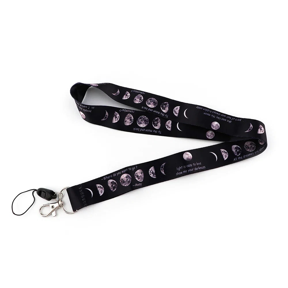 Witchy Lanyard Key Ring Badge