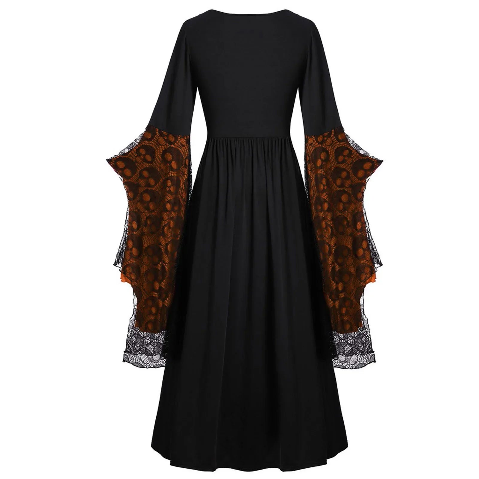 Witchy Skull Costume Dress | Choose Your Color