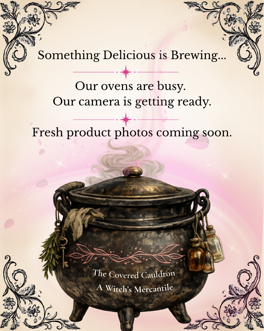 Assorted Cauldron Rolls and baker's boxes from The Covered Cauldron