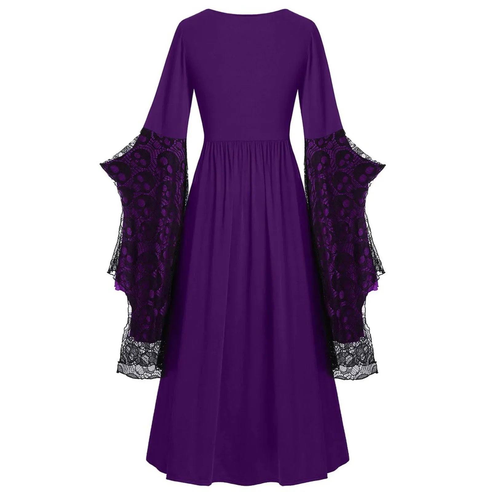 Witchy Skull Costume Dress | Choose Your Color