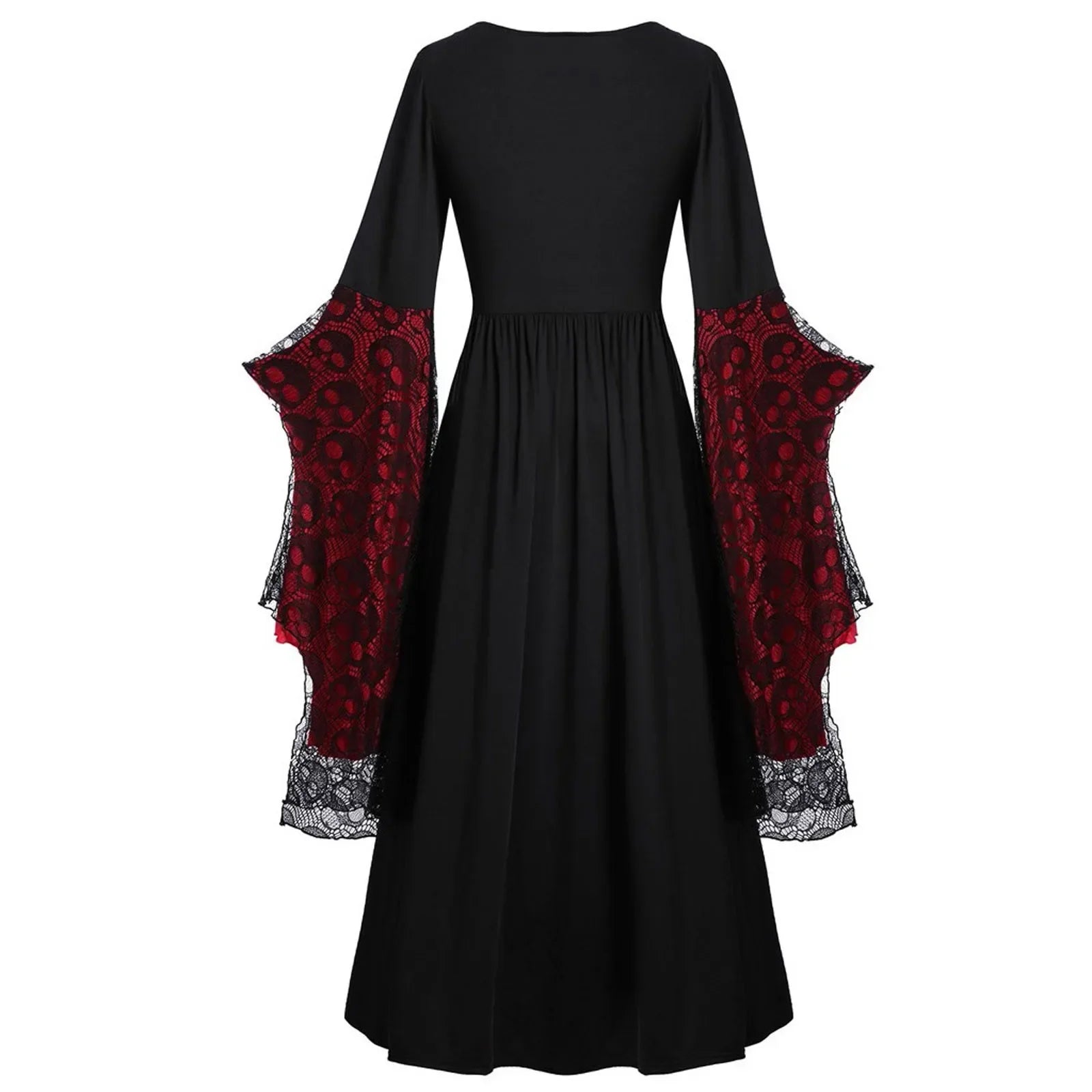 Witchy Skull Costume Dress | Choose Your Color