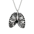 Rib Cage & Heart Necklace