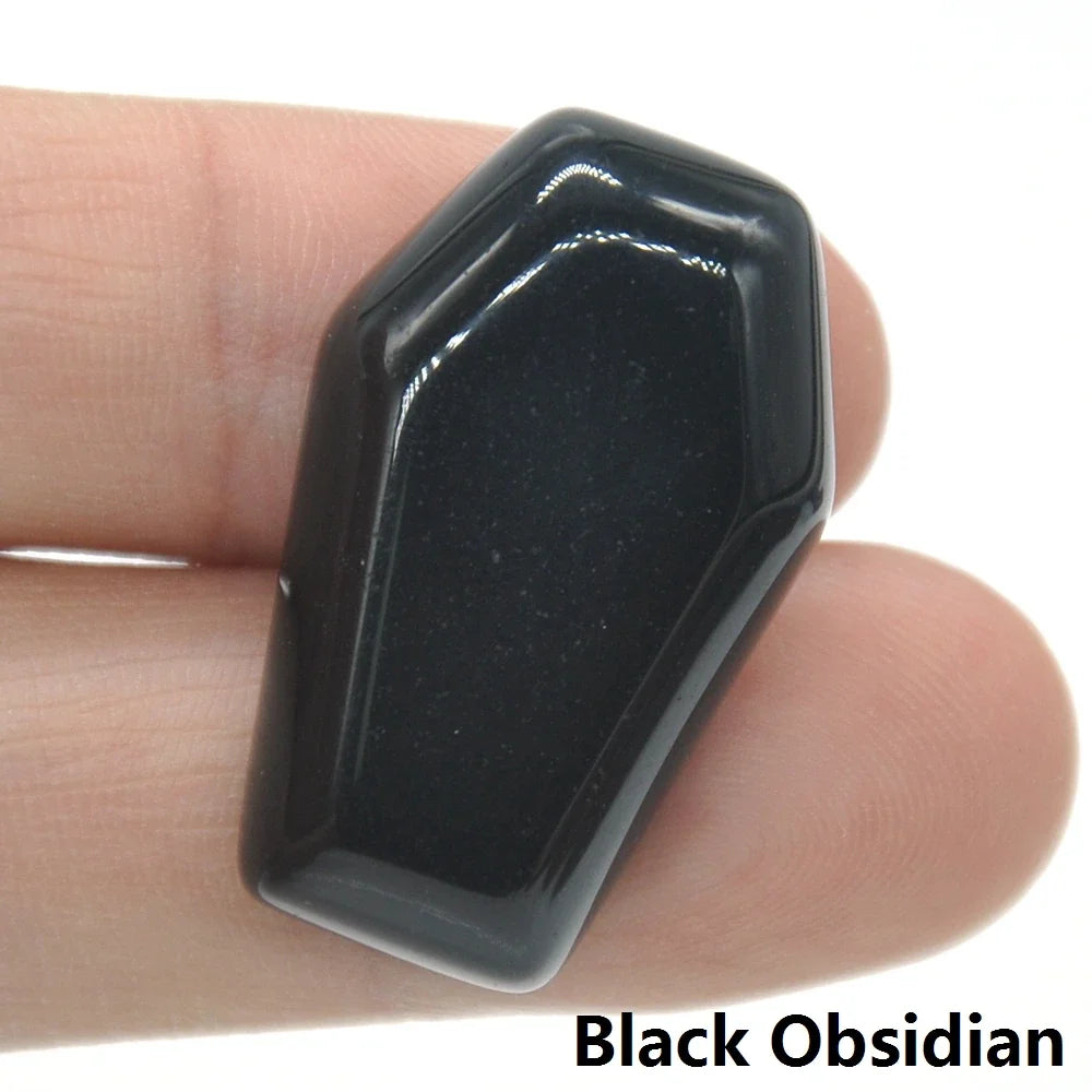 Mini Crystal Coffins | Carved Stone Curios