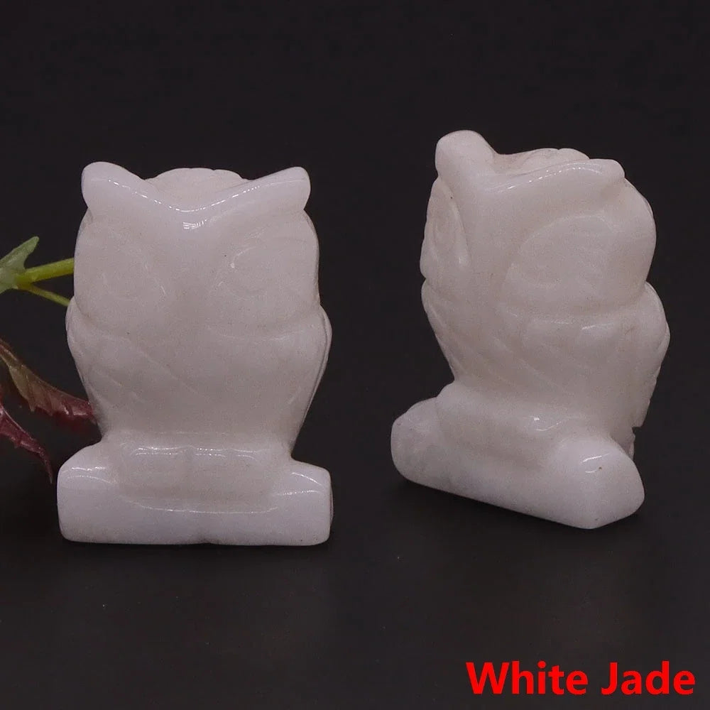 Crystal Owl Figurines | Choose Your Stone