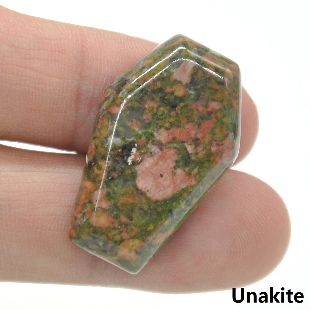 Mini Crystal Coffins | Carved Stone Curios