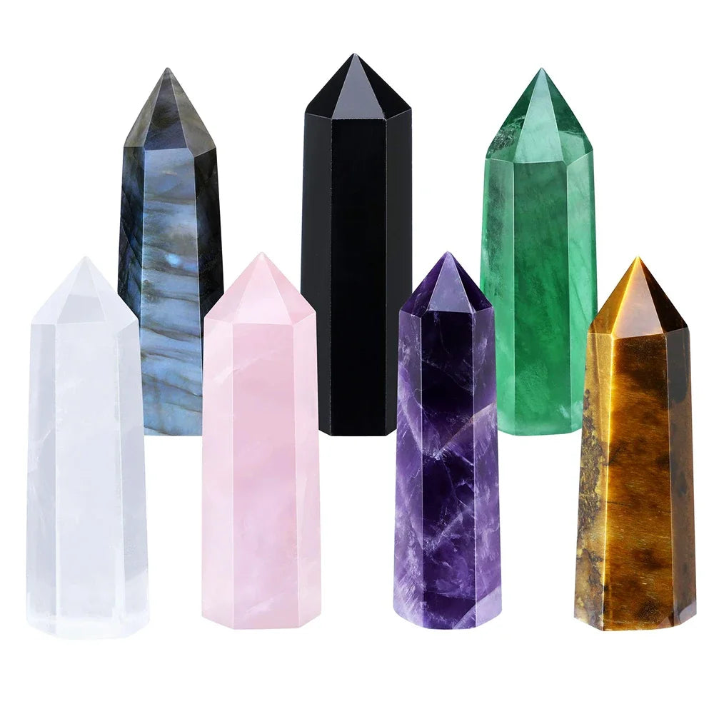 Crystal Obelisk Towers | Choose Stone & Size