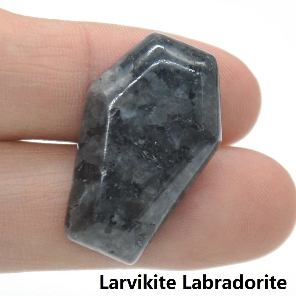 Mini Crystal Coffins | Carved Stone Curios