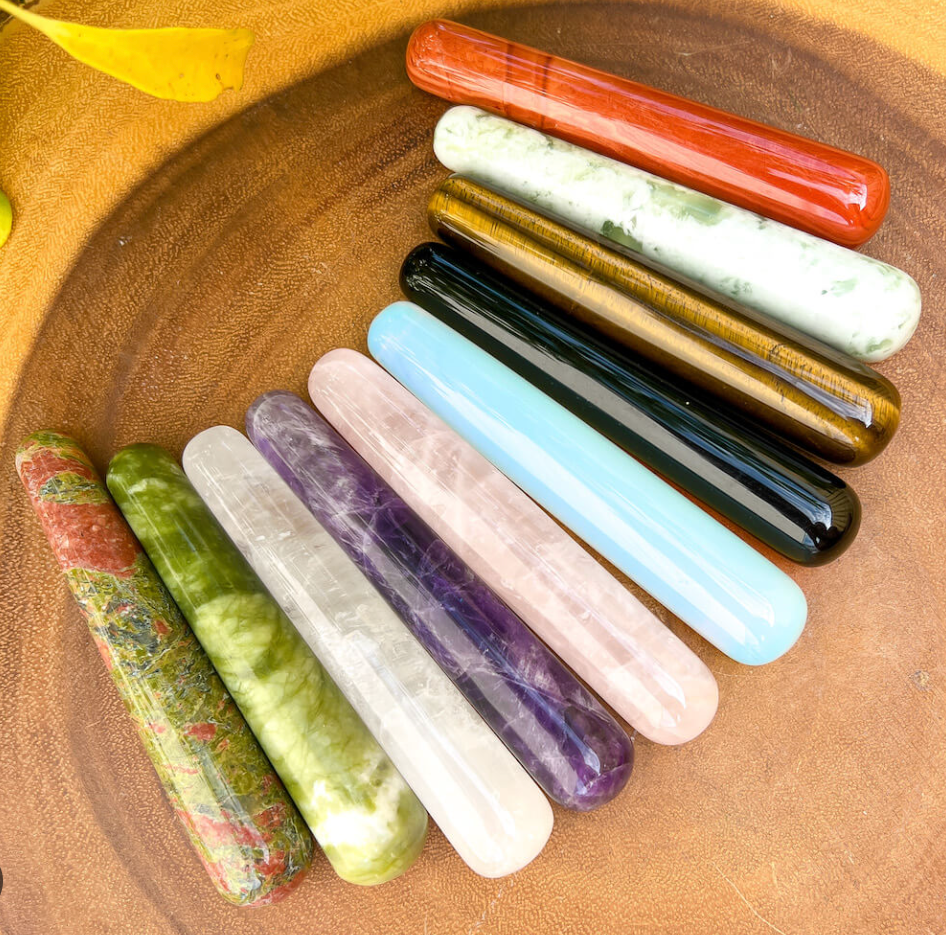 Crystal Massage Wands | Choose Your Stone