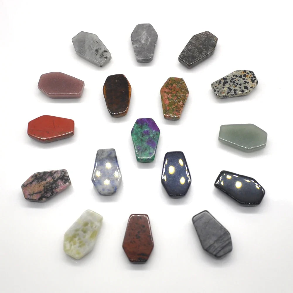 Mini Crystal Coffins | Carved Stone Curios