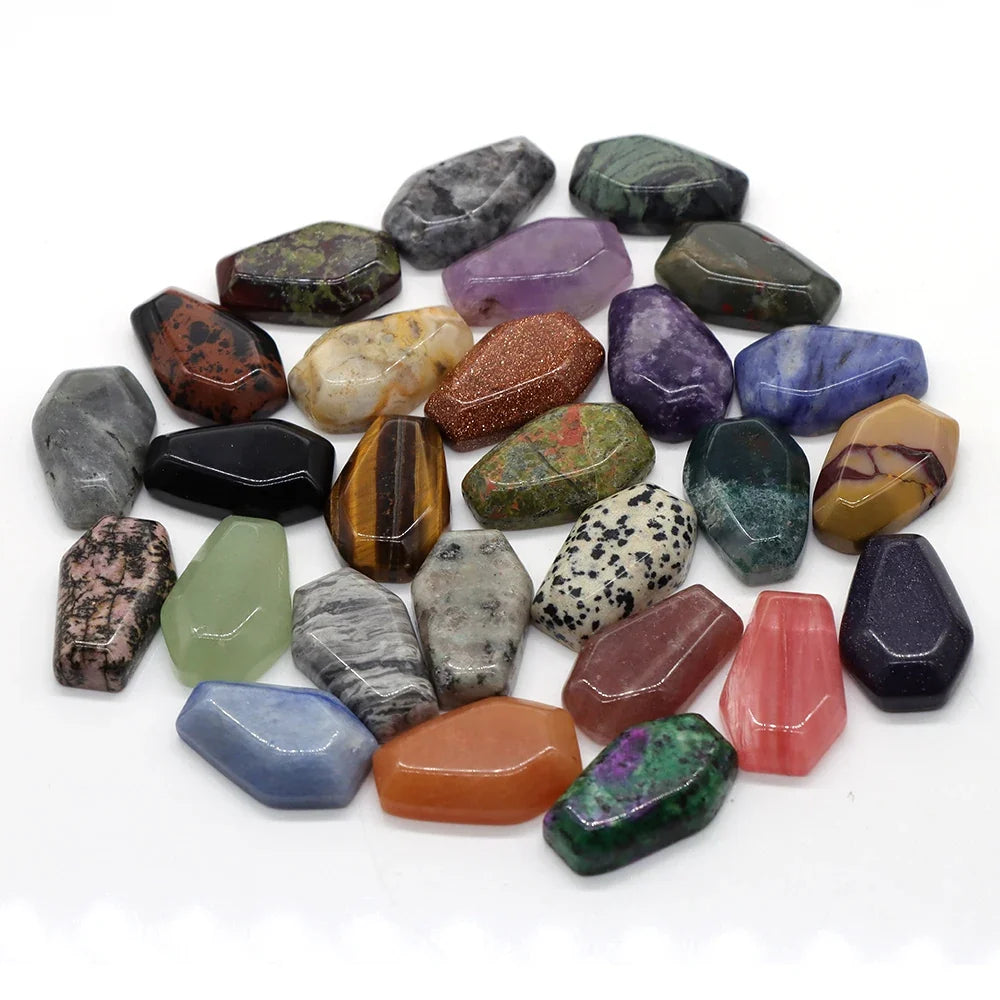 Mini Crystal Coffins | Carved Stone Curios