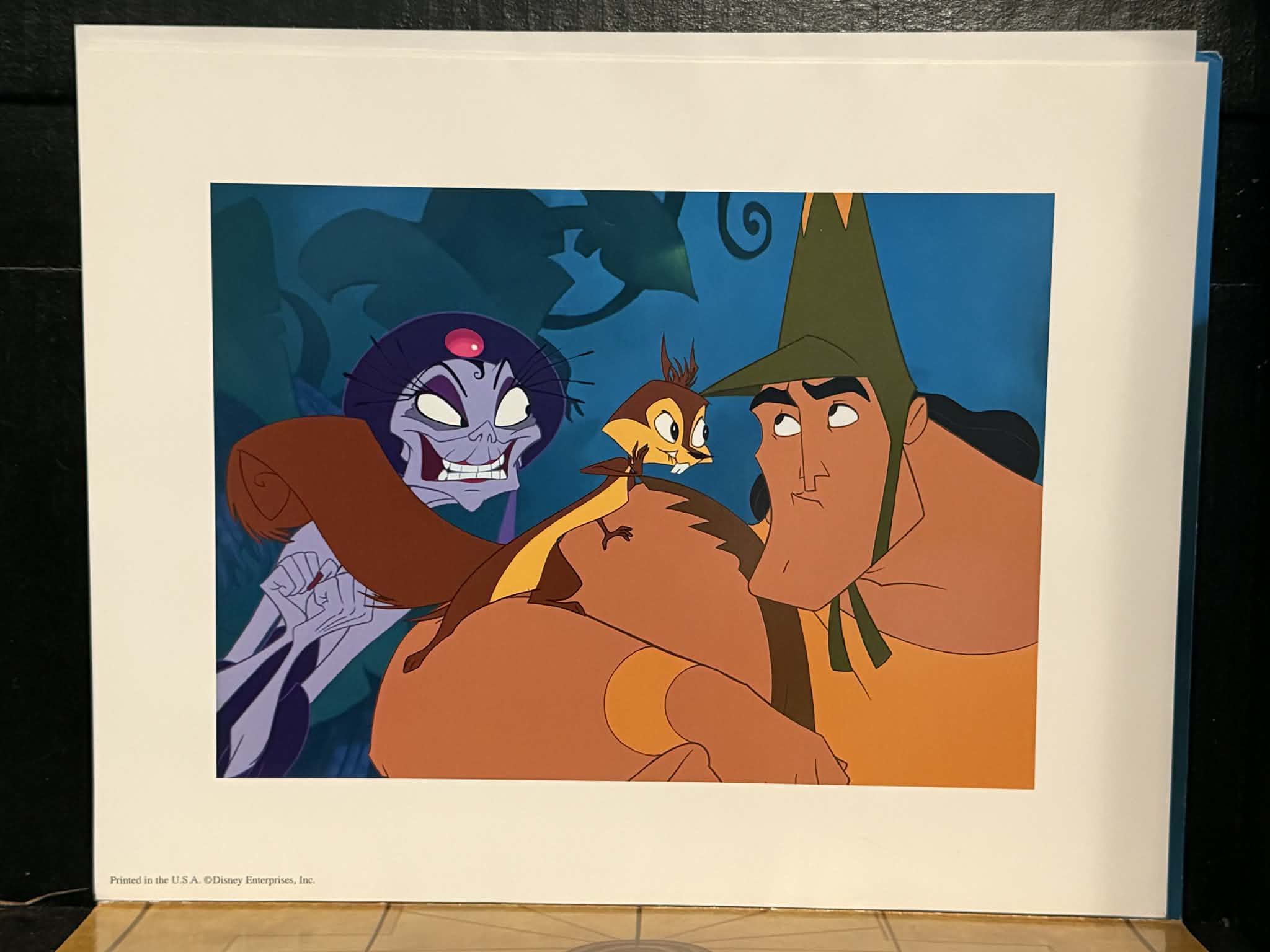 Disney The Emperor’s New Groove Exclusive Lithograph Portfolio Set of 4